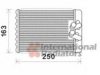 VAN WEZEL 82006232 Heat Exchanger, interior heating